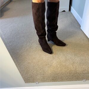 Banana Republic Factory Dark Brown Heeled Boots